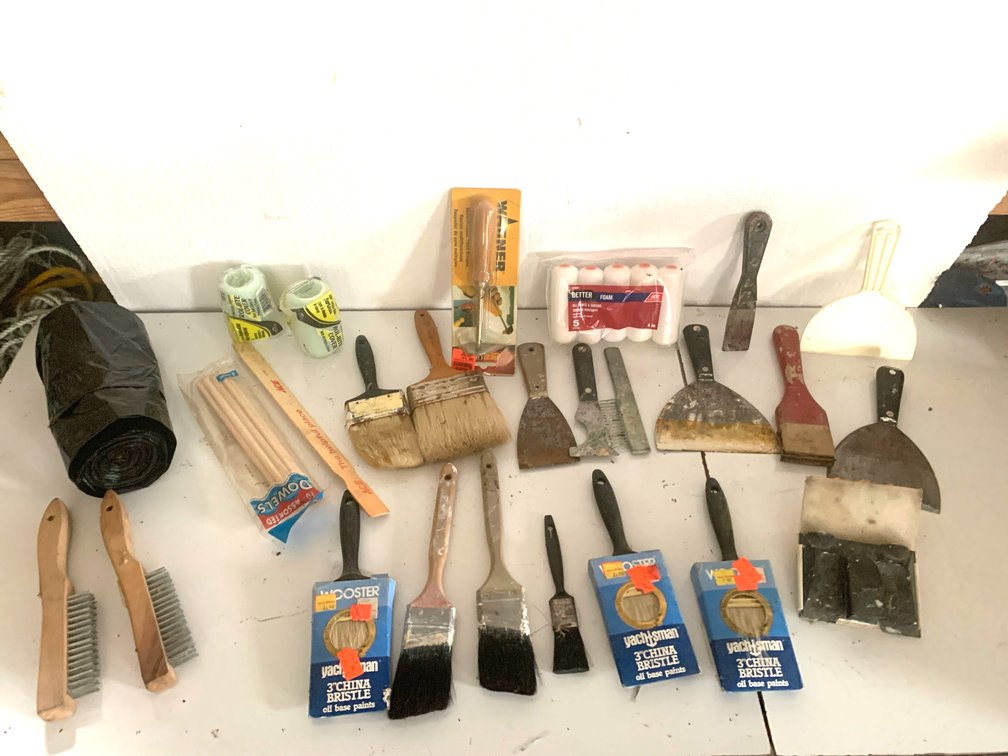 Painting and Surface Prep Tools, Brushes, Scrapers, and More