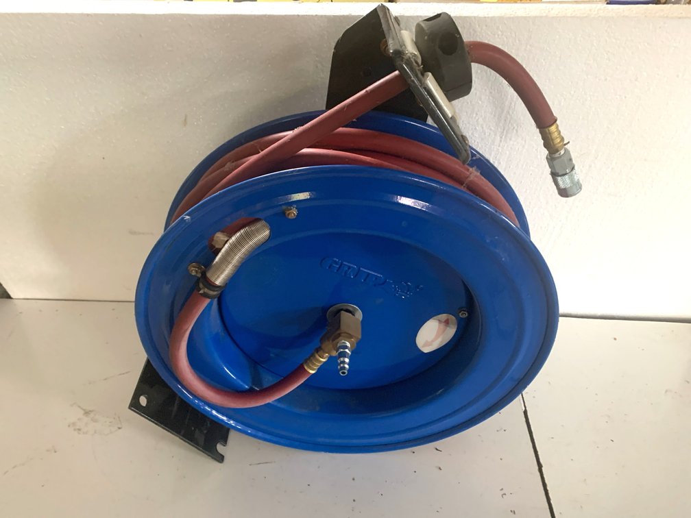 GRIP Retractable Air Hose Reel with Hose