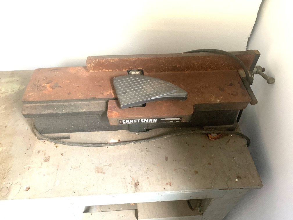 Craftsman Model 113.21862 Jointer with Cabinet Stand