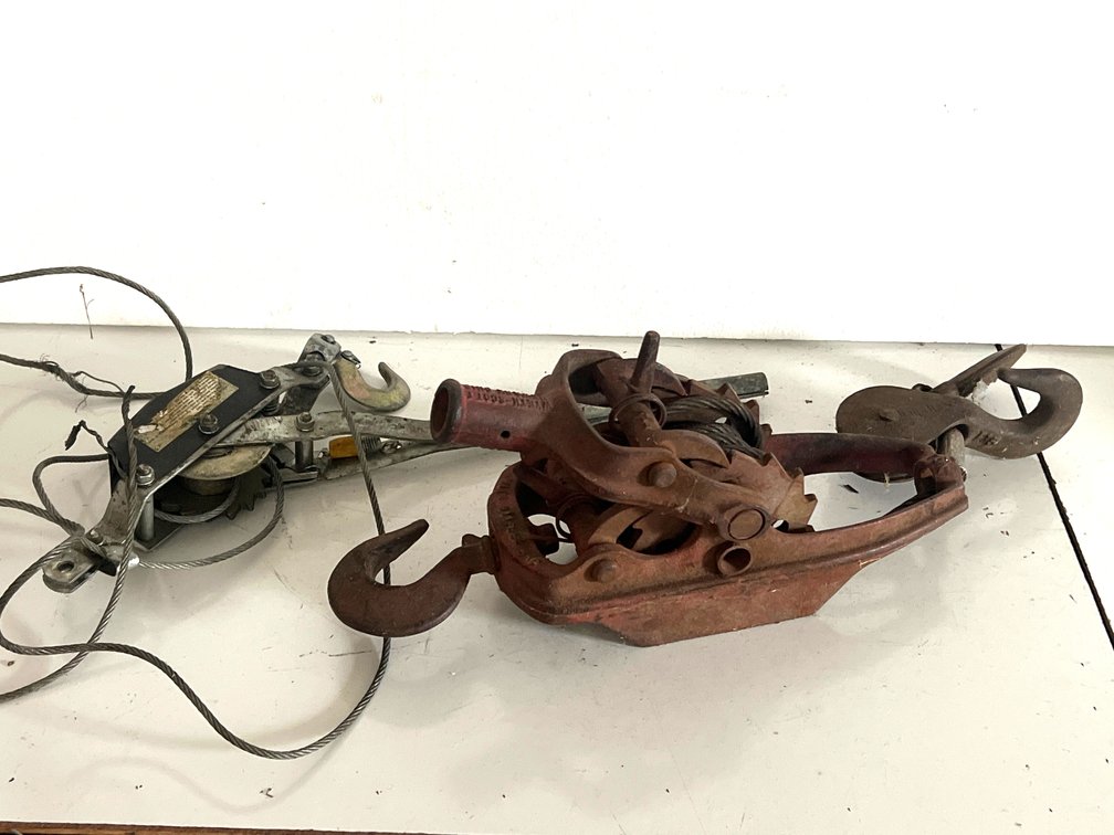 Manual Lever-Operated Ratchet Cable Pullers
