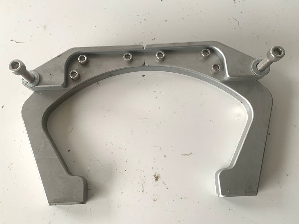 Machined Aluminum Arch Mounting Bracket Assembly