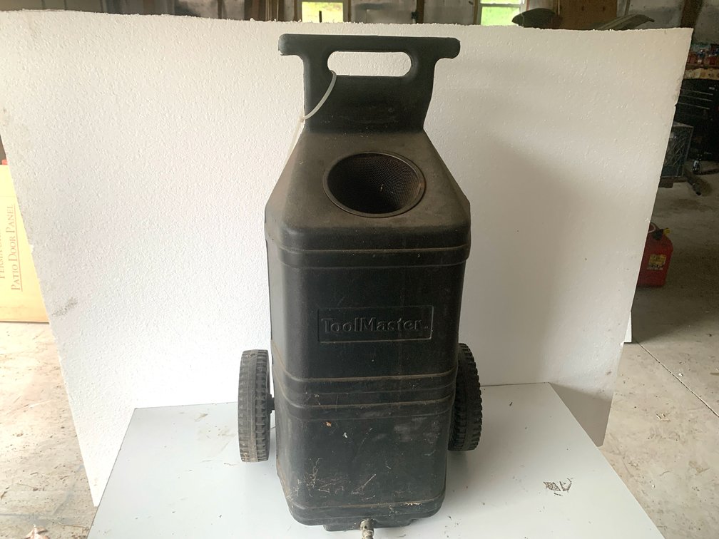 ToolMaster Rolling Fluid Drain Cart