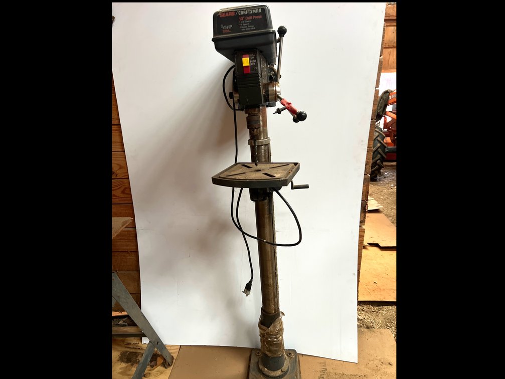 Sears Craftsman 13-Inch 5-Speed Floor Drill Press