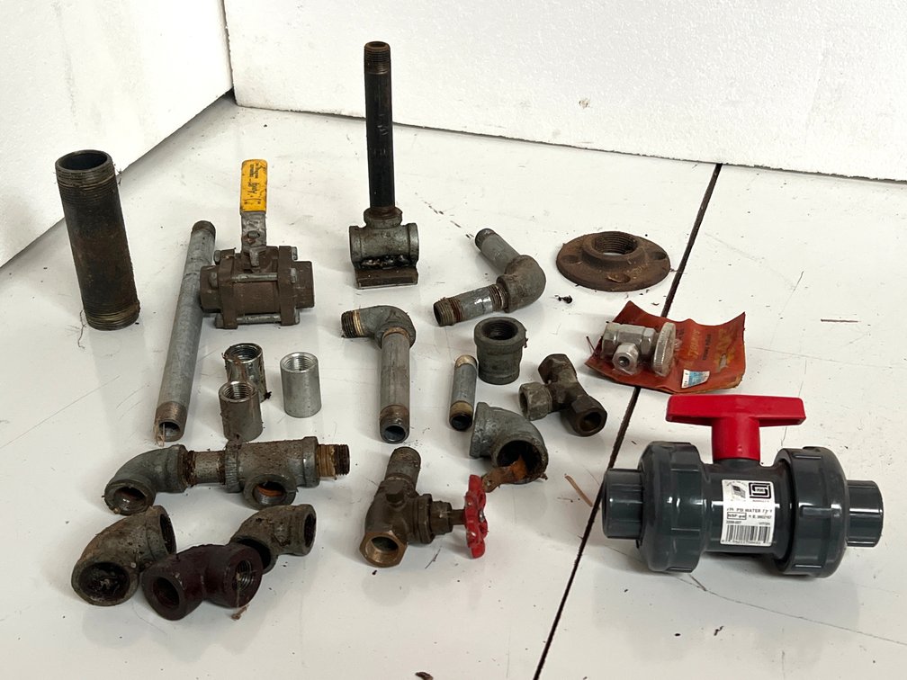 Plumbing Pipes, Fittings, and Valves