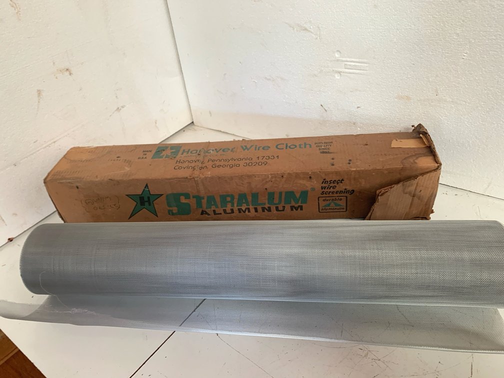 Hanover Wire Cloth Staralum Aluminum Insect Wire Screening Roll