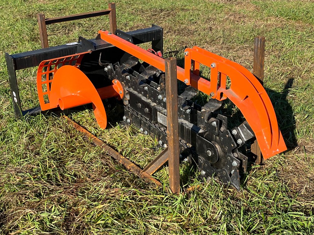 Future D39 Skid Steer Trencher Attachment