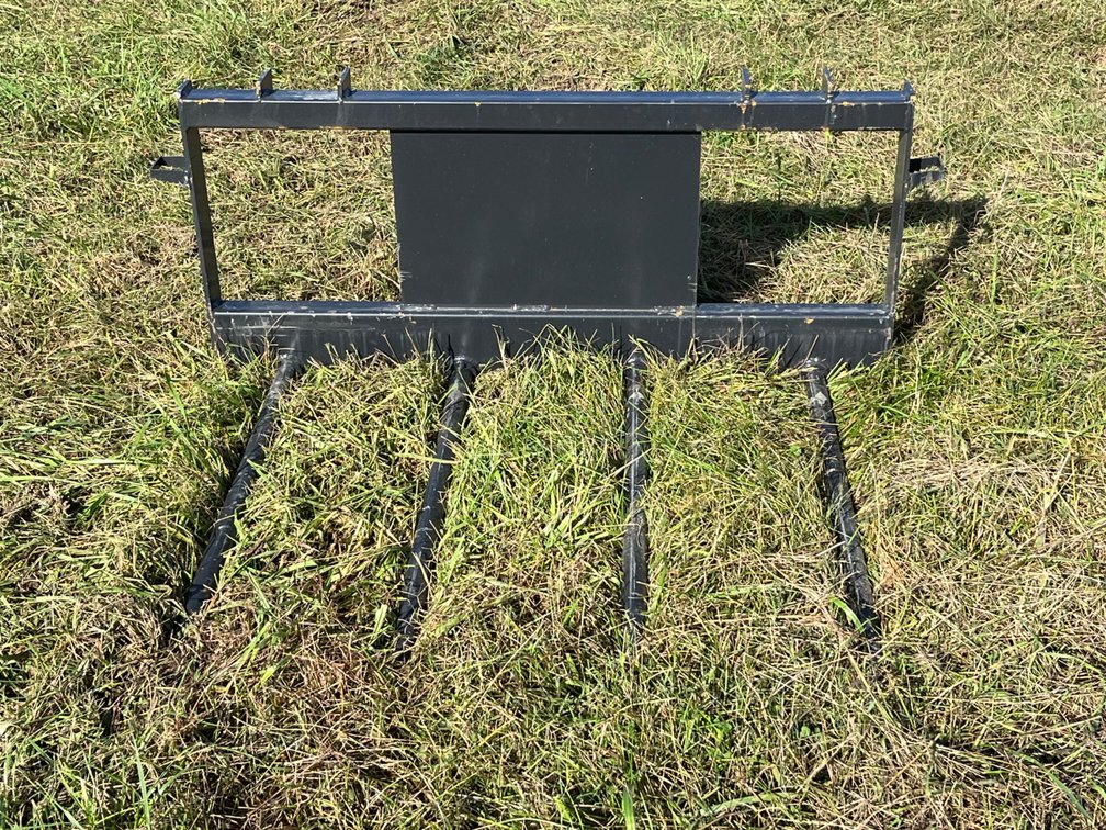 JCT 4-Tine Skid Steer Bale Spear