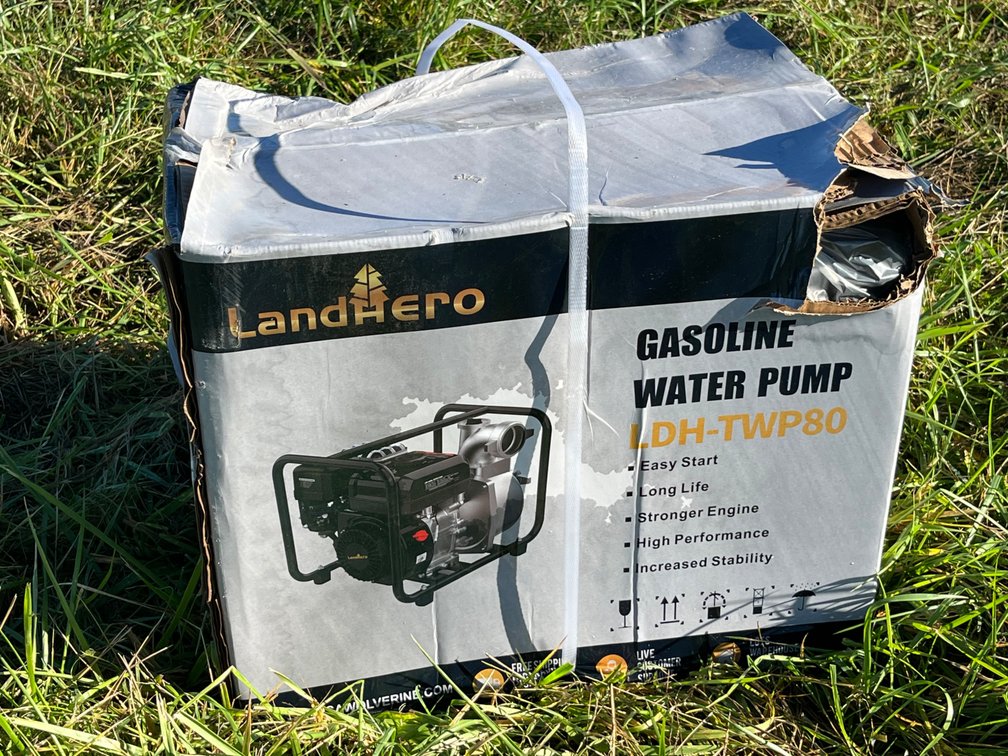 Landhero 3 Inch Gasoline Semi-Trash Water Pump
