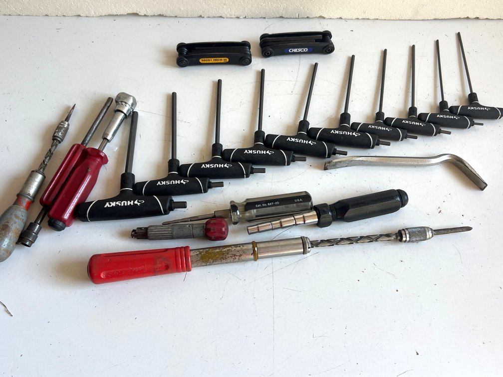 T-Handle Hex Keys, Folding Hex Sets, and Spiral Screwdrivers