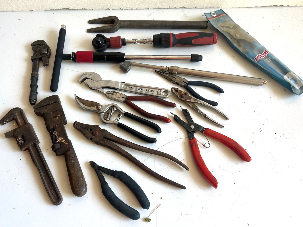 Wrenches, Pliers, Drivers, and Hand Tools