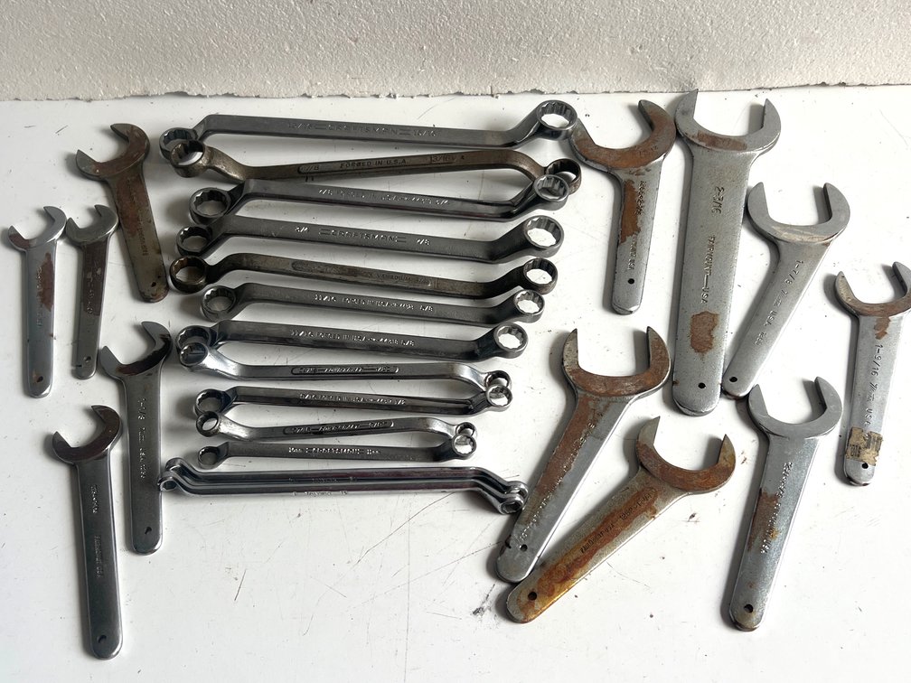 Service Wrenches and Offset Double Box-End Wrenches