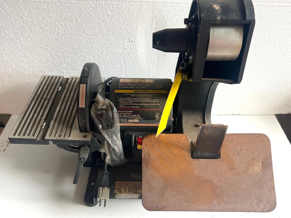 Craftsman 2 x 42 In. Belt and 8 In. Disc Sander