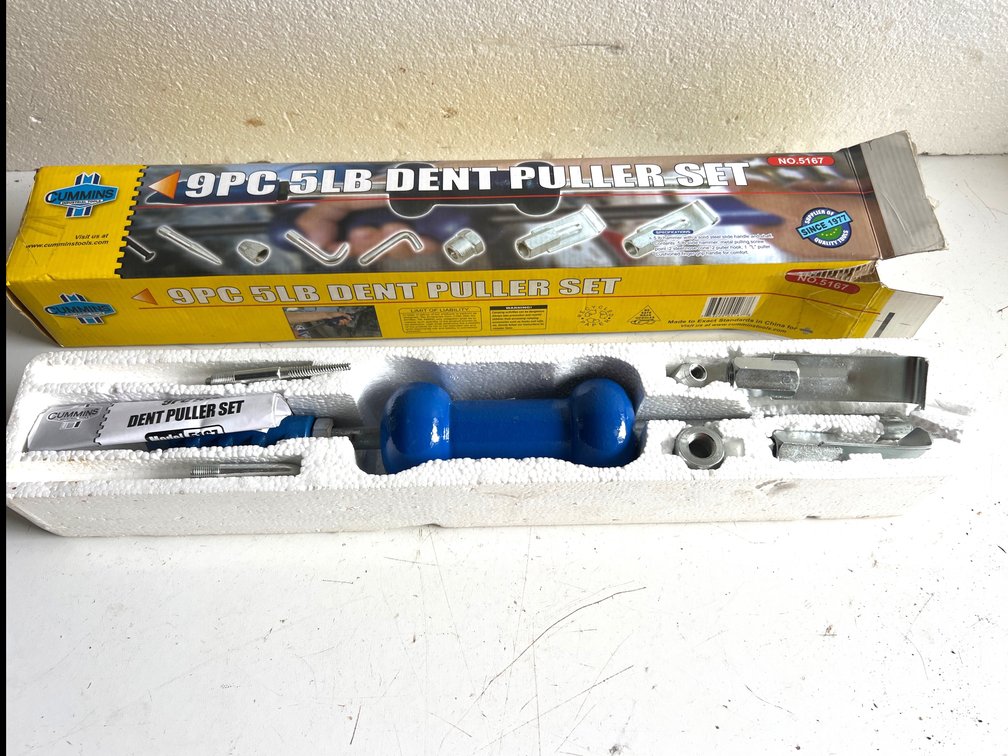 Cummins Industrial Tools 5167 9-Piece 5 lb Dent Puller Set
