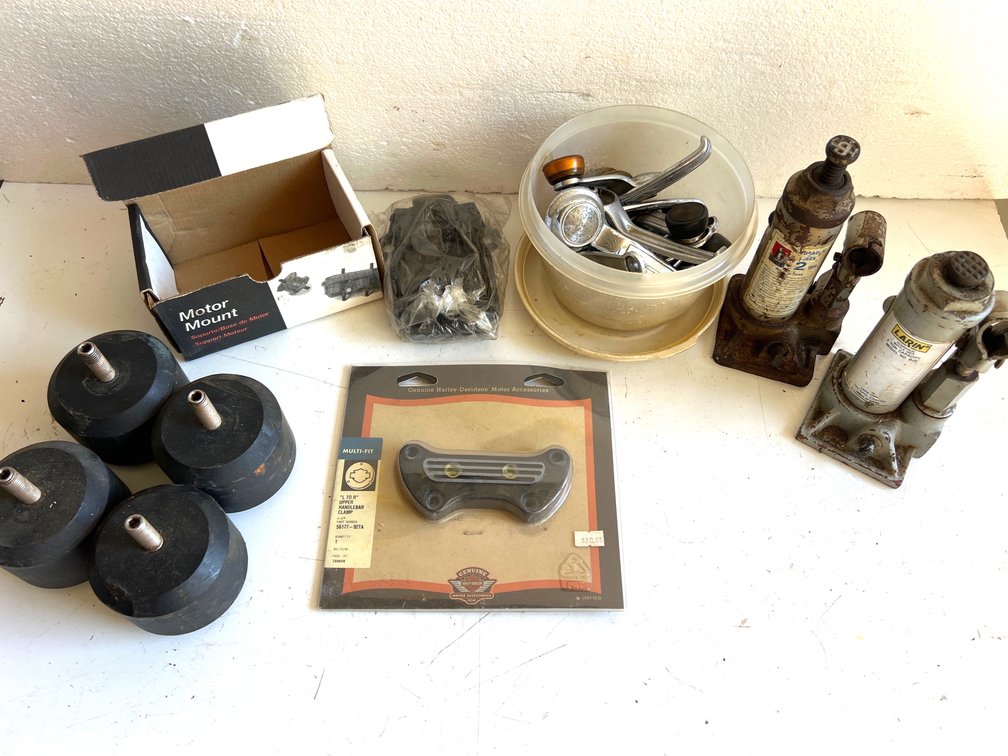 Hydraulic Bottle Jacks, Handlebar Clamp, Motor Mount, and More
