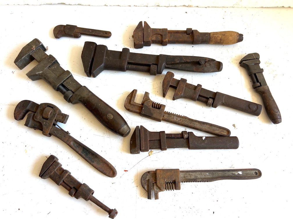 Adjustable Wrenches, Monkey Wrenches, and Pipe Wrench