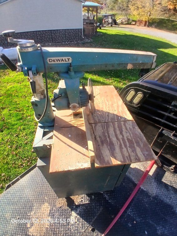 Dewalt Radial Arm Saw