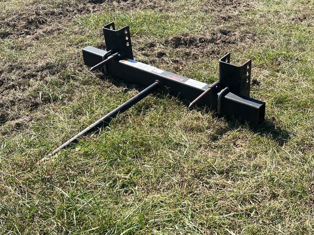 Worksaver Bale Spear with Hitch Bracket