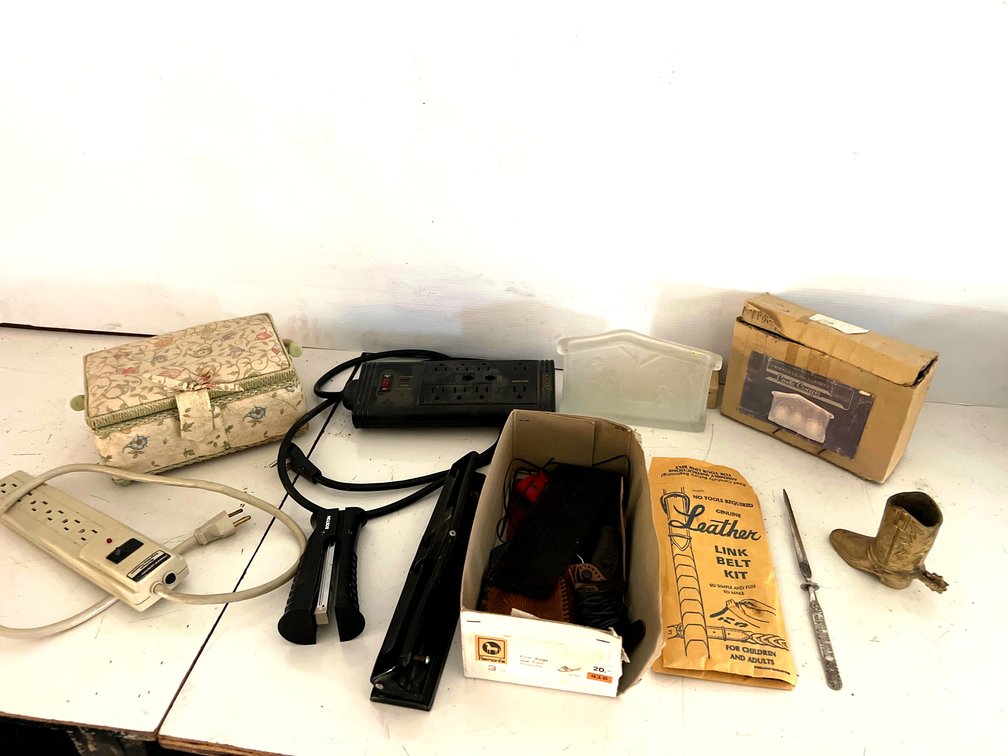 Sewing Basket, Power Strips, Office Supplies, and More