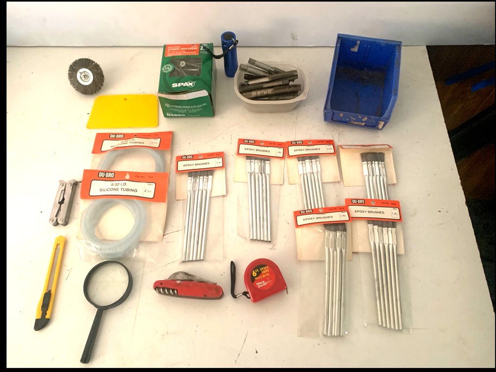 Hand Tools, Fasteners, Modeling Supplies, and More