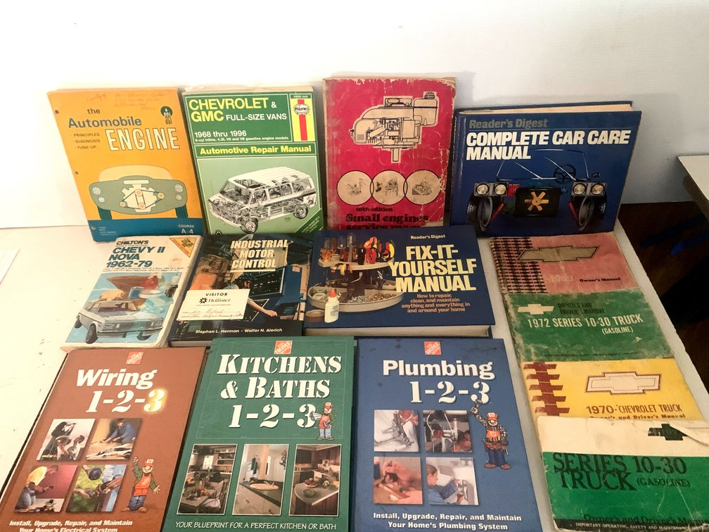 Automotive Repair, Home Improvement, and Technical Manuals