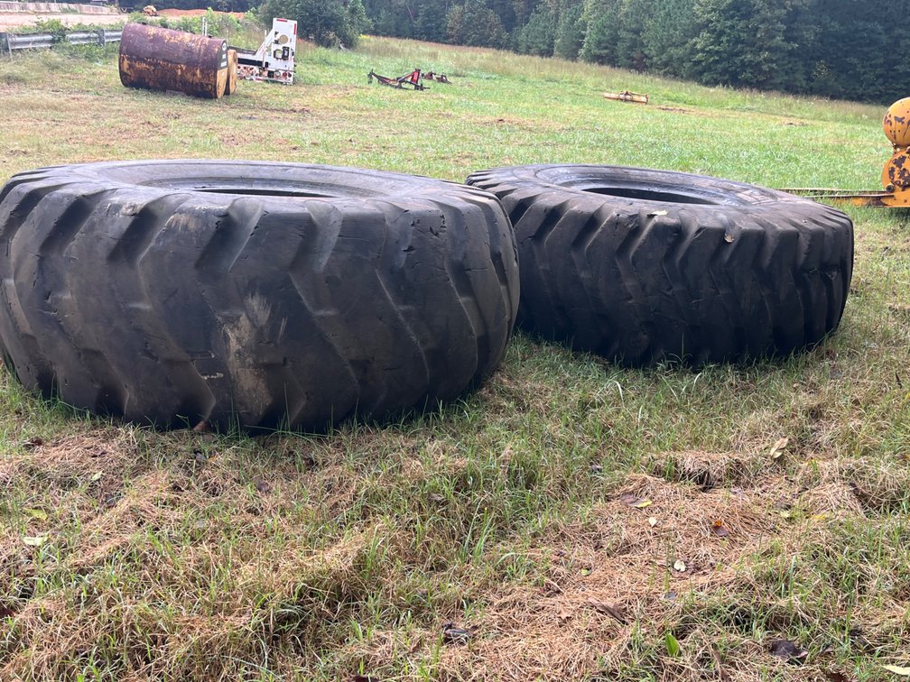 Pair of B.F. Goodrich 33.5-33 Heavy Equipment Tires