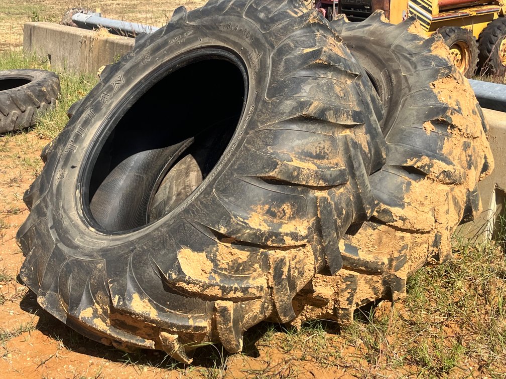 Pair of Titan 18.4-30 Tires