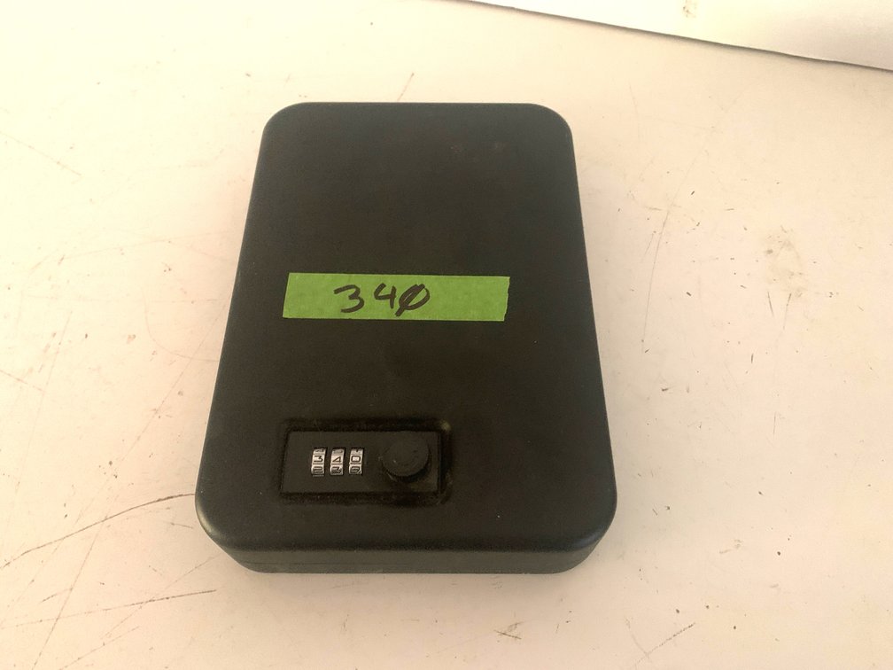 Portable Clamshell Combination Lock Box