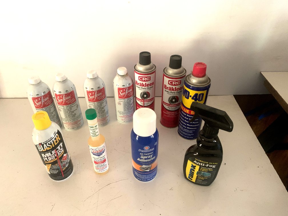 Automotive Maintenance Fluids, Lubricants, and Cleaners