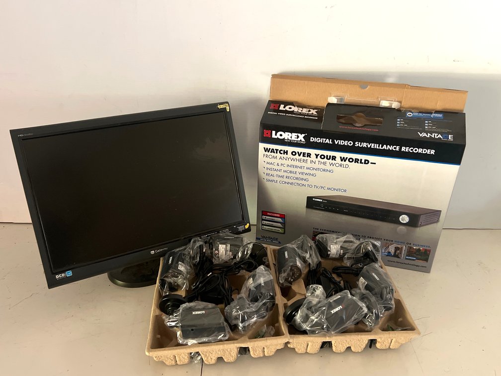 Digital Video Surveillance System and LCD Monitor