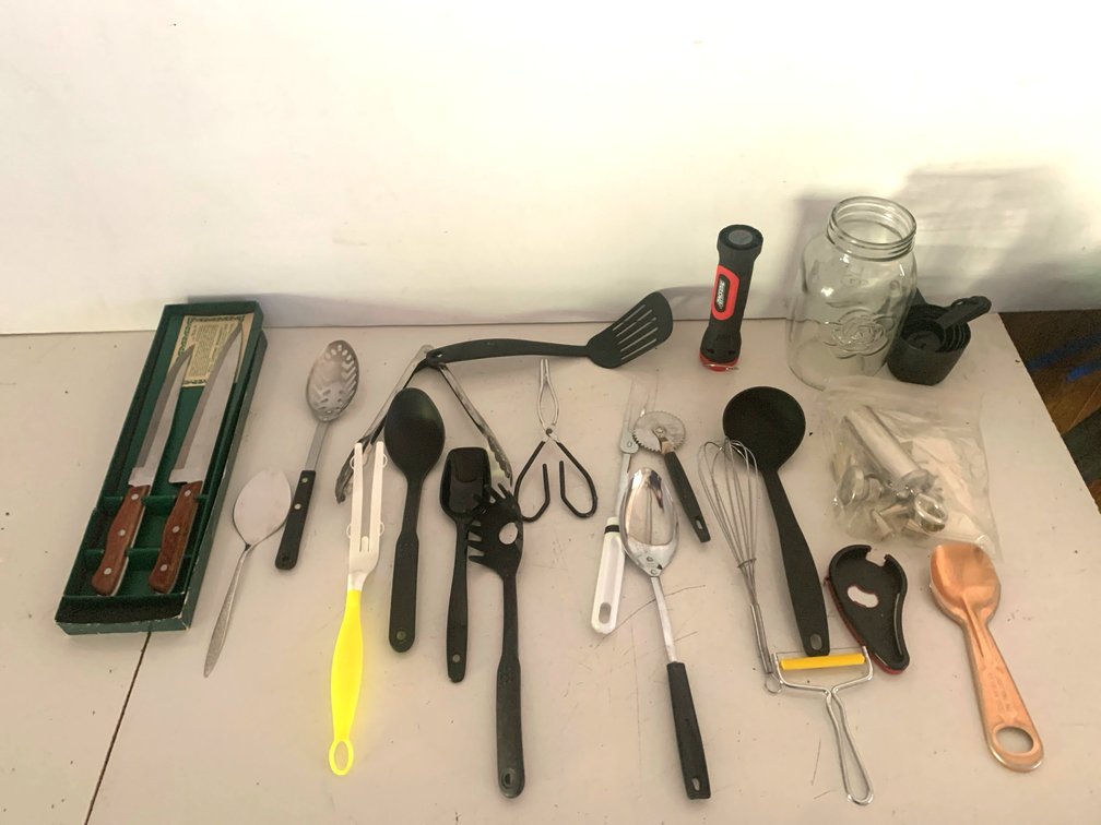 Kitchen Knife Set, Utensils, and Food Preparation Accessories