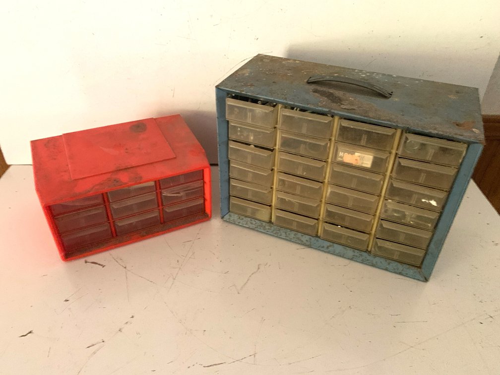 Small Parts Organizer Cabinets with Hardware