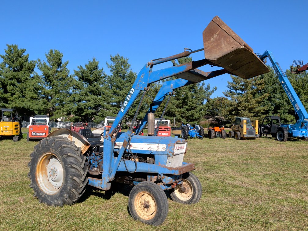 Ford 4000 Diesel Tractor With Loader