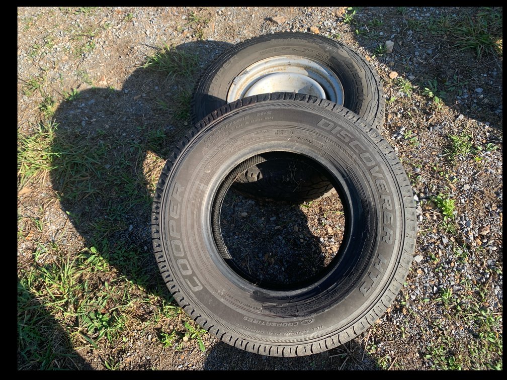 Pair of Cooper Discoverer H/T3 LT245/75R16 Tires