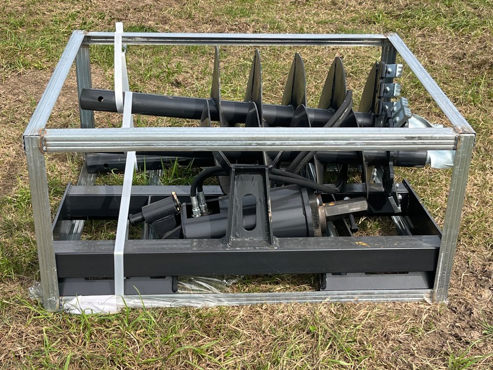 JCT Quick Attach Hydraulic Earth Auger Attachment Kit