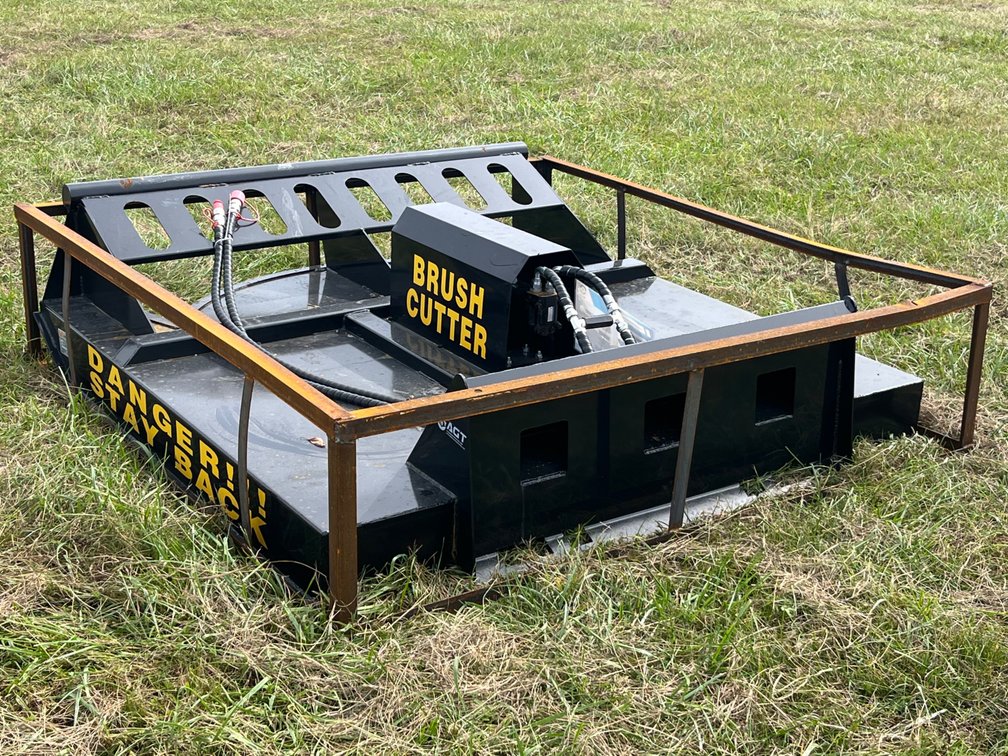 6’ Mower King SSRC Skid Steer Brush Cutter Attachment