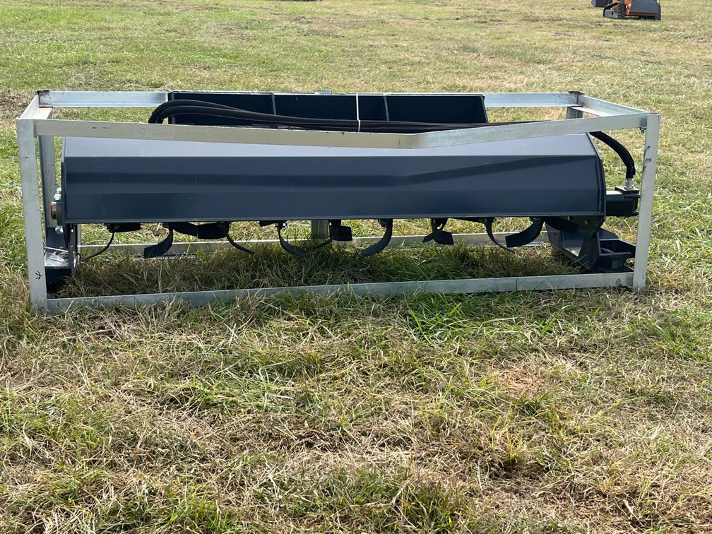 Wolverine TL-12-72W Skid Steer Rotary Tiller Attachment