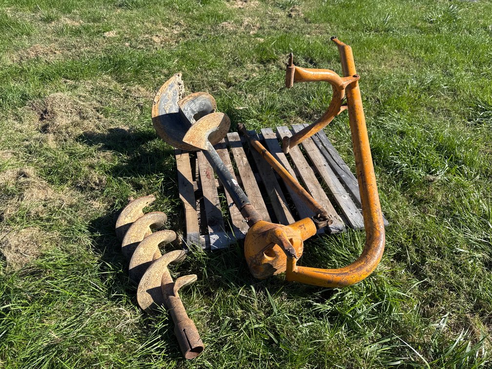 Danuser F7 Post Hole Digger with Two Augers