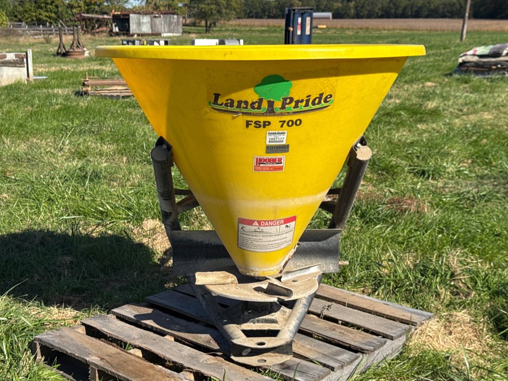 Land Pride FSP 700 Poly Cone Broadcast Spreader