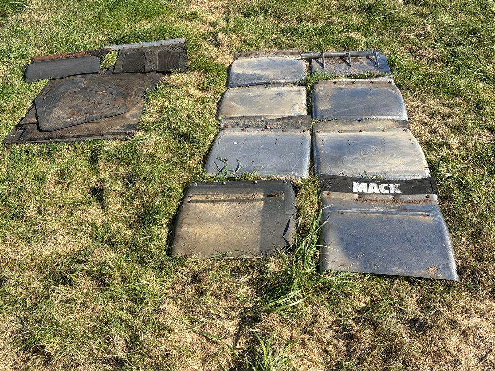 Semi-Truck Mud Flaps and Metal Fender Shields