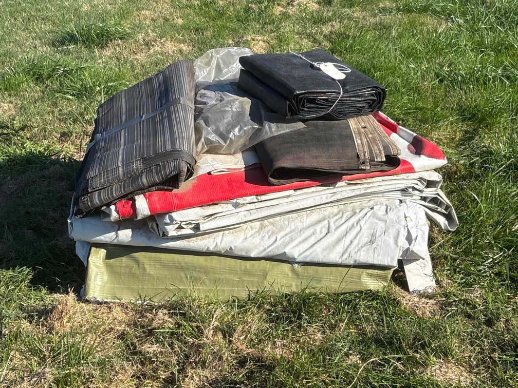 Heavy-Duty Tarps and Mesh Covers