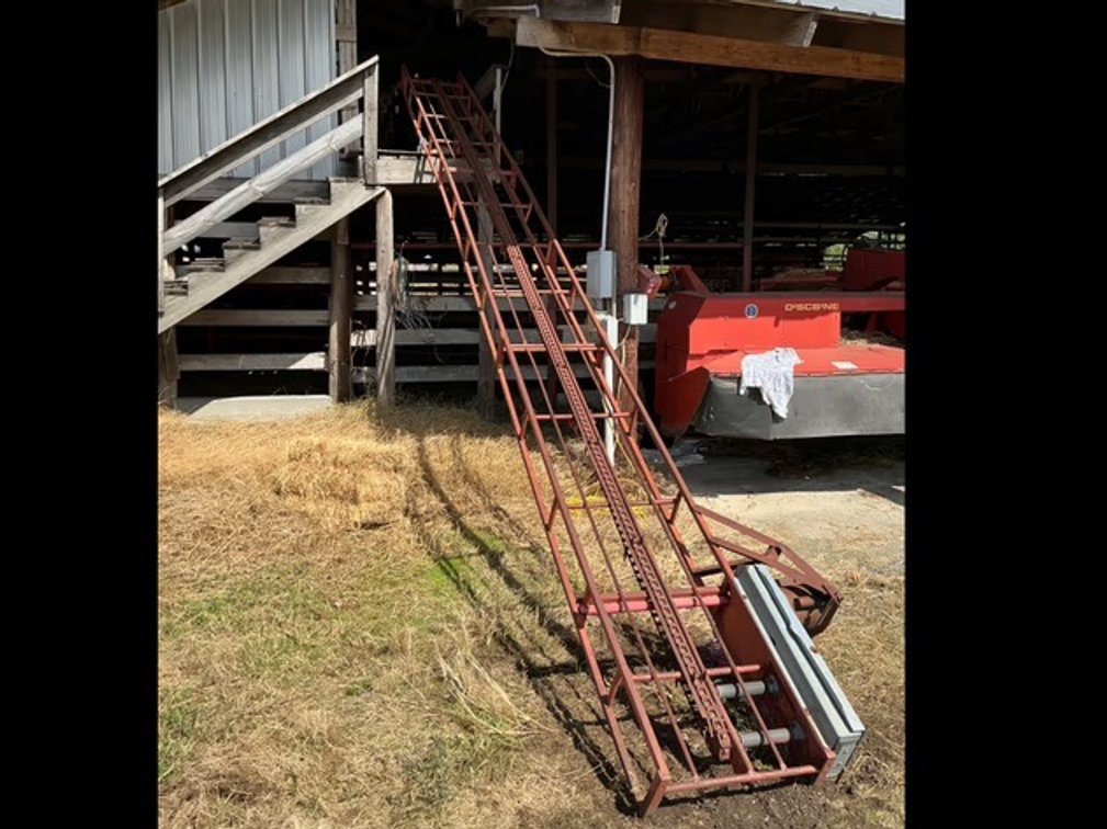 Hayrite Bale Elevator with Electric Motor