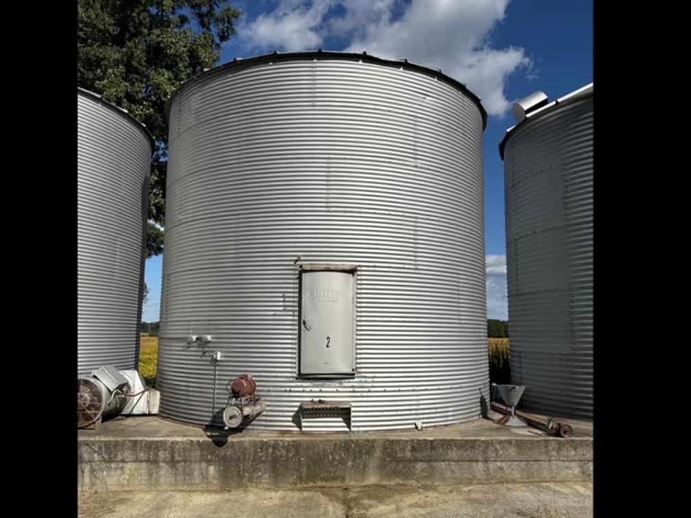 Butler Corrugated Steel Grain Bin, 20 ft 6 in Diameter