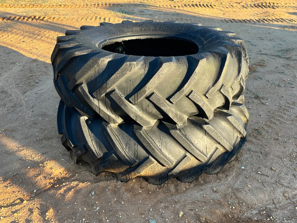 Two BFGoodrich 16.9-26 Tractor Tires