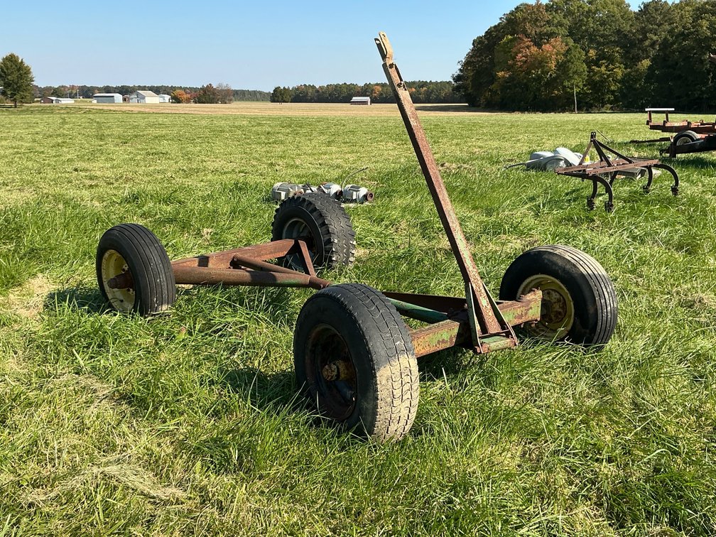 Four-Wheel Farm Wagon Running Gear