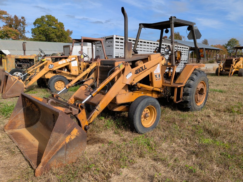 Case 480LL Construction King Tractor Loader