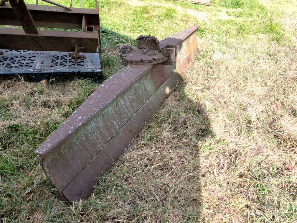 8 Ft Scraper Blade Without Hitch Assembly