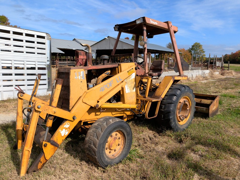 Case Super 480F LL Loader Tractor