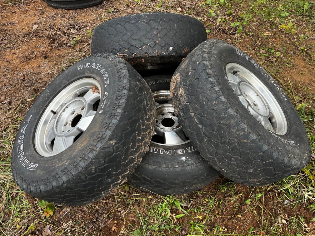 Four 16” GM Aluminum Rims