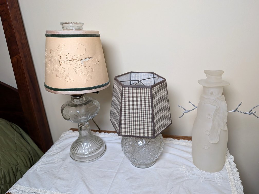Three Lamps