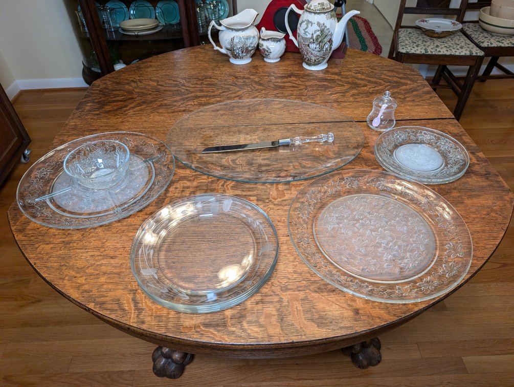 Princess House Glass Serving Items